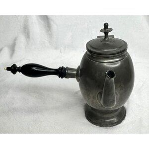 Antique  Herkules SwedishTeapot With Black Wooden Handle Stockholm